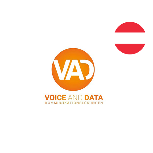 Sprach- und Datenlogo-Flagge